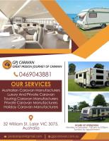 G P J Caravan | Touring caravan for sale Melbourne image 1